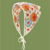 Kirschspitze Dreieck Haar Schal Mädchen Urlaub Retro Haar Bänder für Frauen Ausgehen Make-up Styling Bandana Kopfbedeckung Kopfbedeckung
