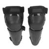 Thigh Support Stabilization Knee Pads EVA Protective Knee Pads with PE Shell for Skiing Motorcycle Riding Black