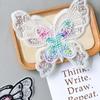 Beaded Sequin Butterfly Corsage Embroidered Sewing Patch Gift Cloth Patch