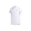 Polo Shirts Men's White Crew Neck Moderate Straight Fit FL0332