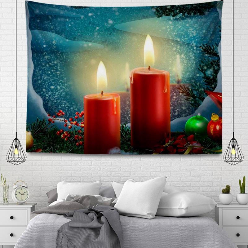 

Серия подвесных тканевых гобеленов в рождественском стиле 100x75cm