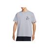 Max90 Golf Hautfreundliches Rundhals-T-Shirt Herren Oberteile Grau HV1791-067