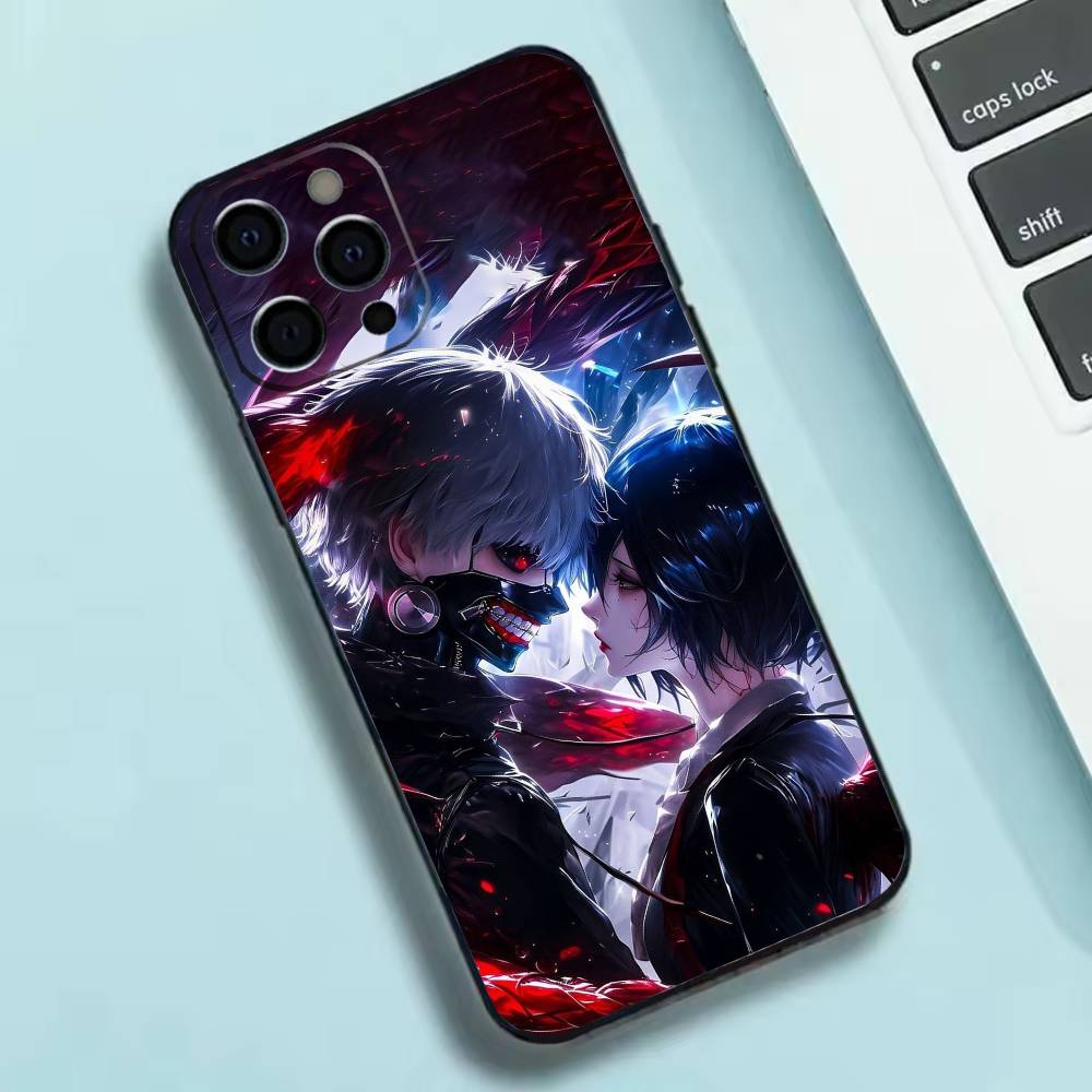 Anime T-Tokyo Ghoul wallpaper  Phone Case Silicone Soft For IPhone 17 16 15 14 13 12 11 X XR Plus Pro Max Plus