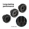 M1  5mm 17T-19  20T-22T Metal Pinion Motor Gear for 1Celsius8 RC   Truck Car (17T-19T)