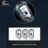 New Zinc Alloy Style Auto Key Fob Cover Case Housing Remote Fit For Bmw X3 X5 X6 F30 F34 F10 F20 G20 G30 G01 G02 G05 F15 F16 1 3 5 7 Series