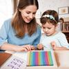 12x12 Multiplication Game Table Kids Math Learning Posters, Fidget Popper Educational Math Tools Fidget Popular Toys Relieve Stress and Create