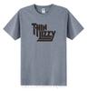 2025 Heavy Metal Rockband Thin Lizzy T-Shirt Herren Oberteile Musik Sänger T-Shirt Kurzarm Baumwolle Rundhals Oberteil Kleidung