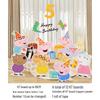 Handun Peppa Pig Birthday Decoration Set