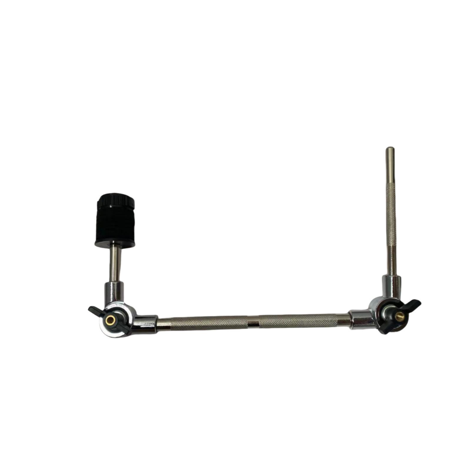 Double-Sided Jazz Drum Adapter & Cymbal Extension Stand with Cowbell Clamp