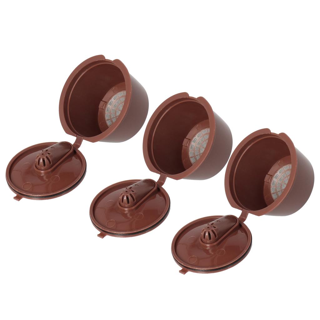 Refillable Capsule Coffee Filter Set Reusable Cafe Tool Fit for Dolce Gusto Coffee MachineCoffee