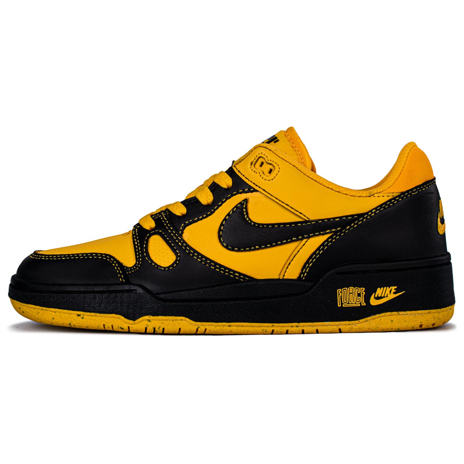

Nike Full Force Wudang BBL Slip Resistant Low top Skateboard Shoes Men s Black Yellow FB1362-103(Team57-) 40