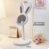 Adjustable Rabbit Phone Stand Cute Cartoon Lazy Desk Holder for Selfie Live Streaming