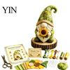 Набор для поделок «Морские животные» DIY Набор для пэчворк-куклы, Ручной набор для шитья гномов Ткань для домашнего декора, Тканевый мультяшный дракон Декоративный для начинающих