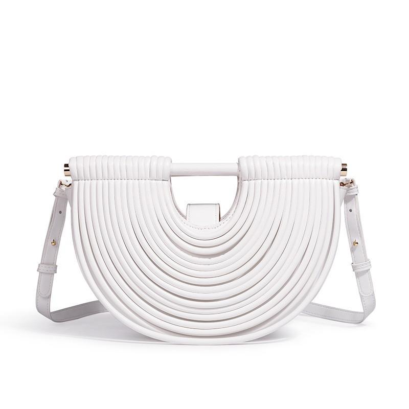 Noodle Bag, High-End Fashion, Hand-Woven Bag, One Shoulder Crossbody Clutch Bag, Women