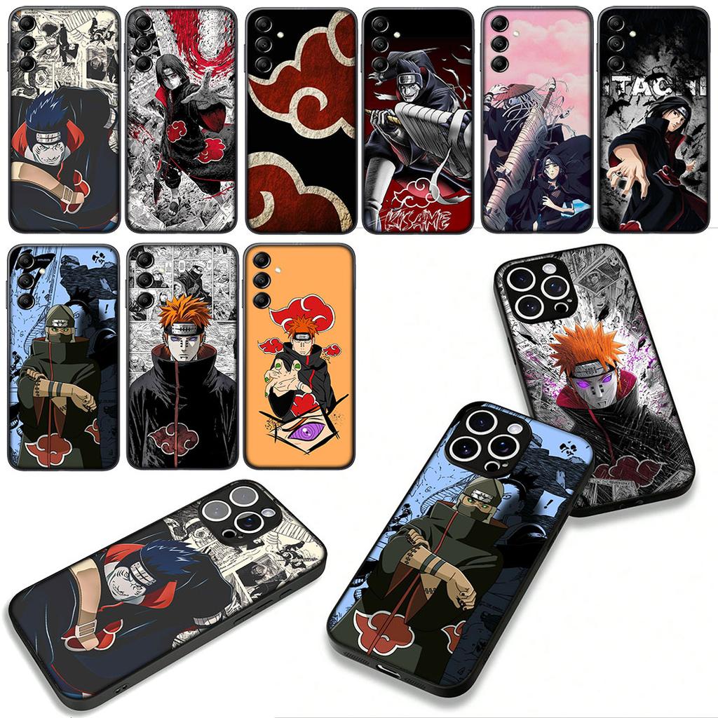 Für Xiaomi Redmi Note 14 12 13 ProPlus A4 A3 Pro Plus 12C 13C 14C 5G Handyhülle KISAME Pain Akatsuki Itachi Narutos Hülle