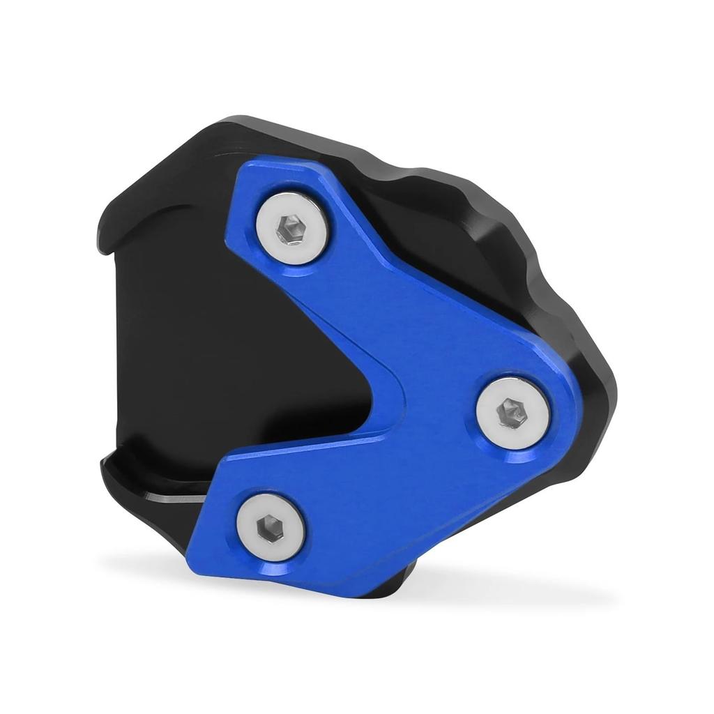 Motorcycle CNC Kickstand Extension Plate Foot Side Stand Extension Extended Support Plate Pad for