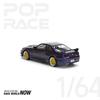POP RACE Scale R33 Midnight Purple Finished Product PR640256 1/64 GT-R