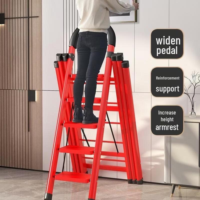JINGRUIXIANG Multi-functional Folding Step Ladder
