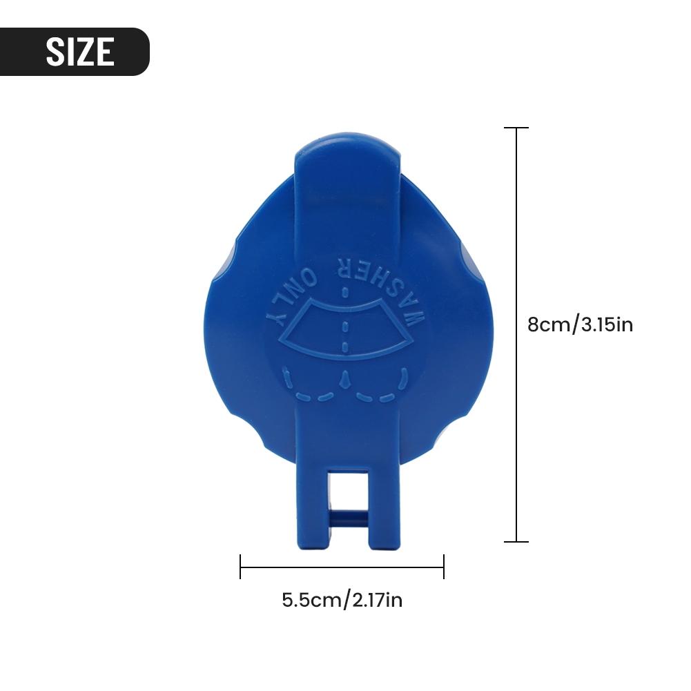 Plastic Windshield Washer 2.4L L4 - Gas 2011-2013 Blue