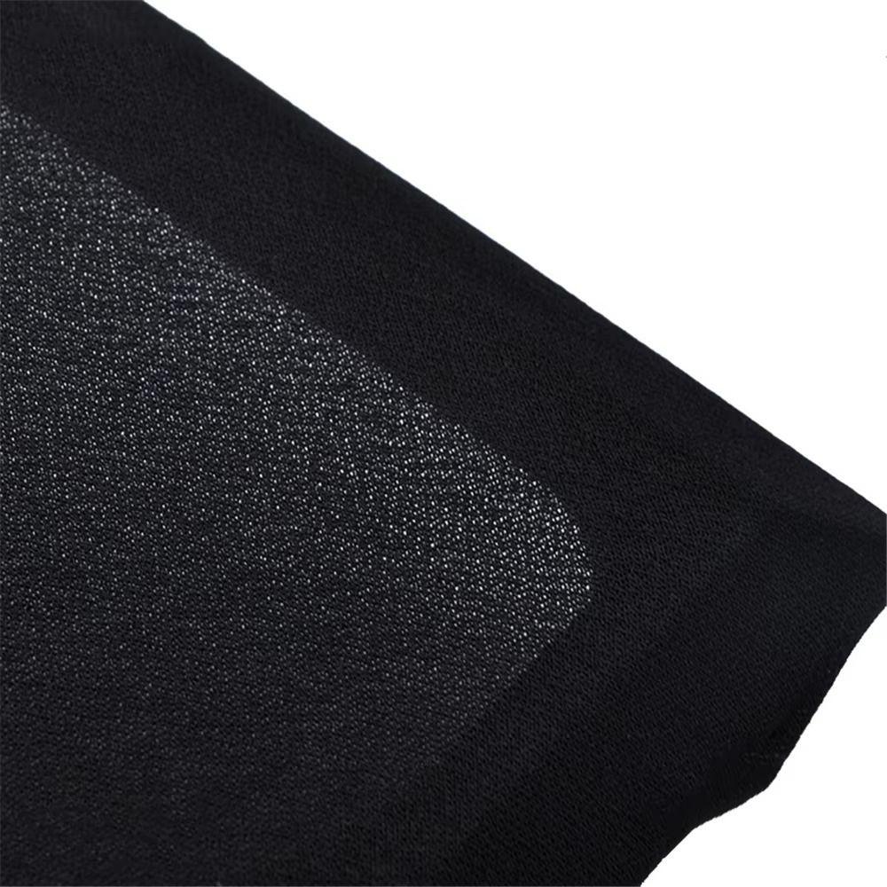 Black Speaker Mesh Cloth Breathable Anti-dust Speaker Grill Cloth Dustproof Soundproof Net Cover Home KTV