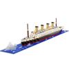 Titanic Micro Mini Building  Blocks   Assembly Toy  Cruise Ship Brick Model  DIY Toys Boat Kids Kit Educational Toy Gift