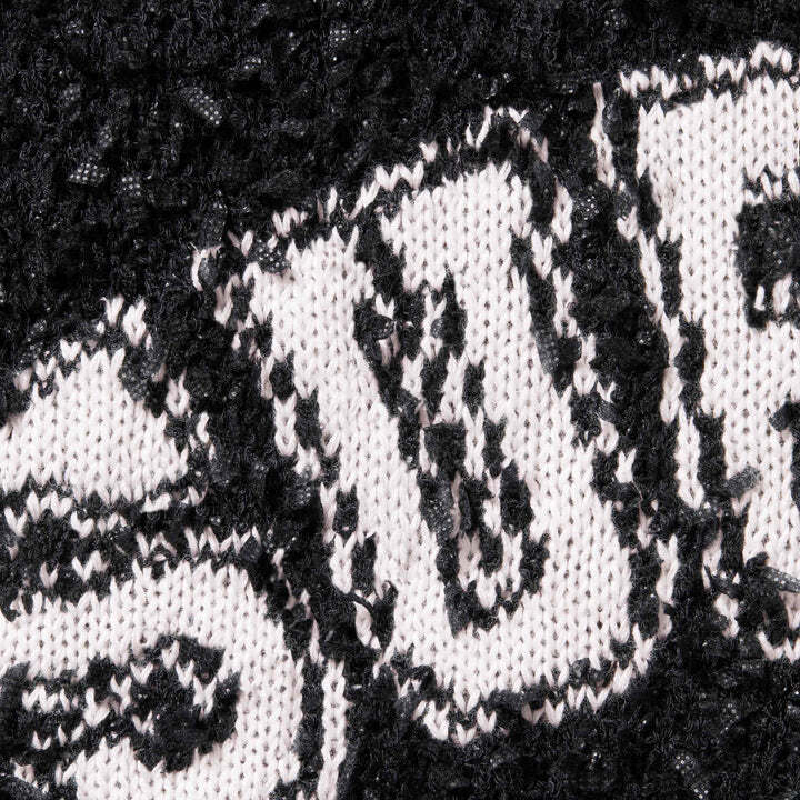 Supreme Textured Arc Sweater Black