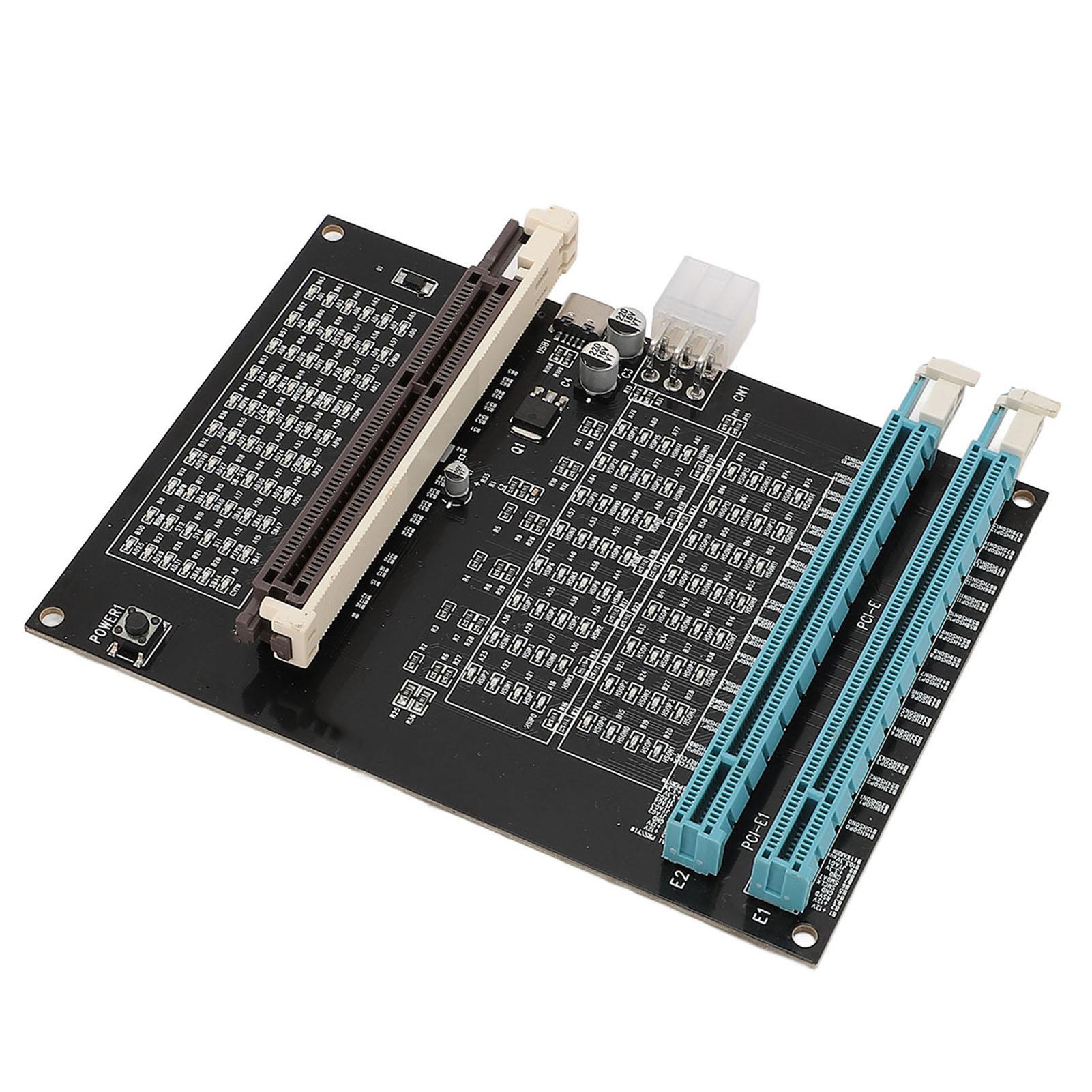 Graphics Card Tester with Light AGP PCI-E Dual Purpose Display Video Graphics Card Tester PCB