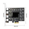 Usb 3.0 PCIE pansion Card 4 Ports PCI-E to USB3.0 Adapter Card Pcie Usb Hub with 4pin Power Interface for OS for Windo