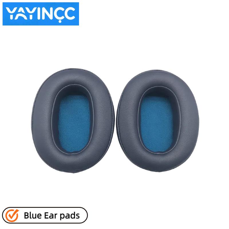 YAYINCC Replacement Soft Foam Cushion Ear Pads / Leather Zipper Head Beam Protective Cover for SONY WH-XB900N Gaming Headset
