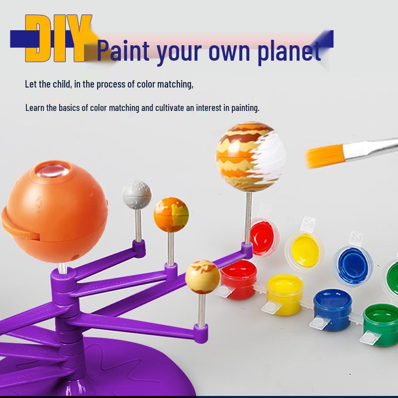 STEM Educational Celestial Model: Eight Planets Hanging Toy for Kids 6-12