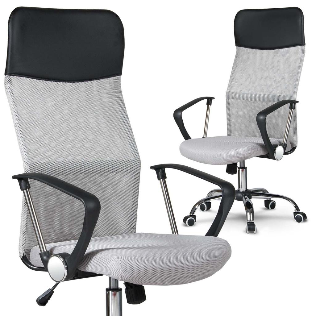 Sofotel Sydney Micro-Mesh Office Chair, Light Gray