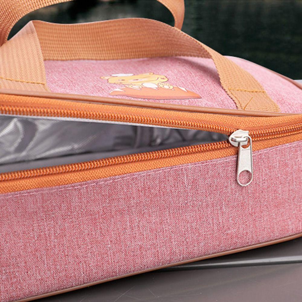 Box Bag Women Children Tote Lunch Bag Food Hand Bags Waterproof Lunch Bag Food Warm Thermal Bag