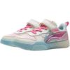 Li Ning Kids Sports Lifestyle Series Soft Comfortable Non-Slip Shock Absorbing Low-Top Casual Shoes Kids sneaker White Pink Blue YKNV012-14