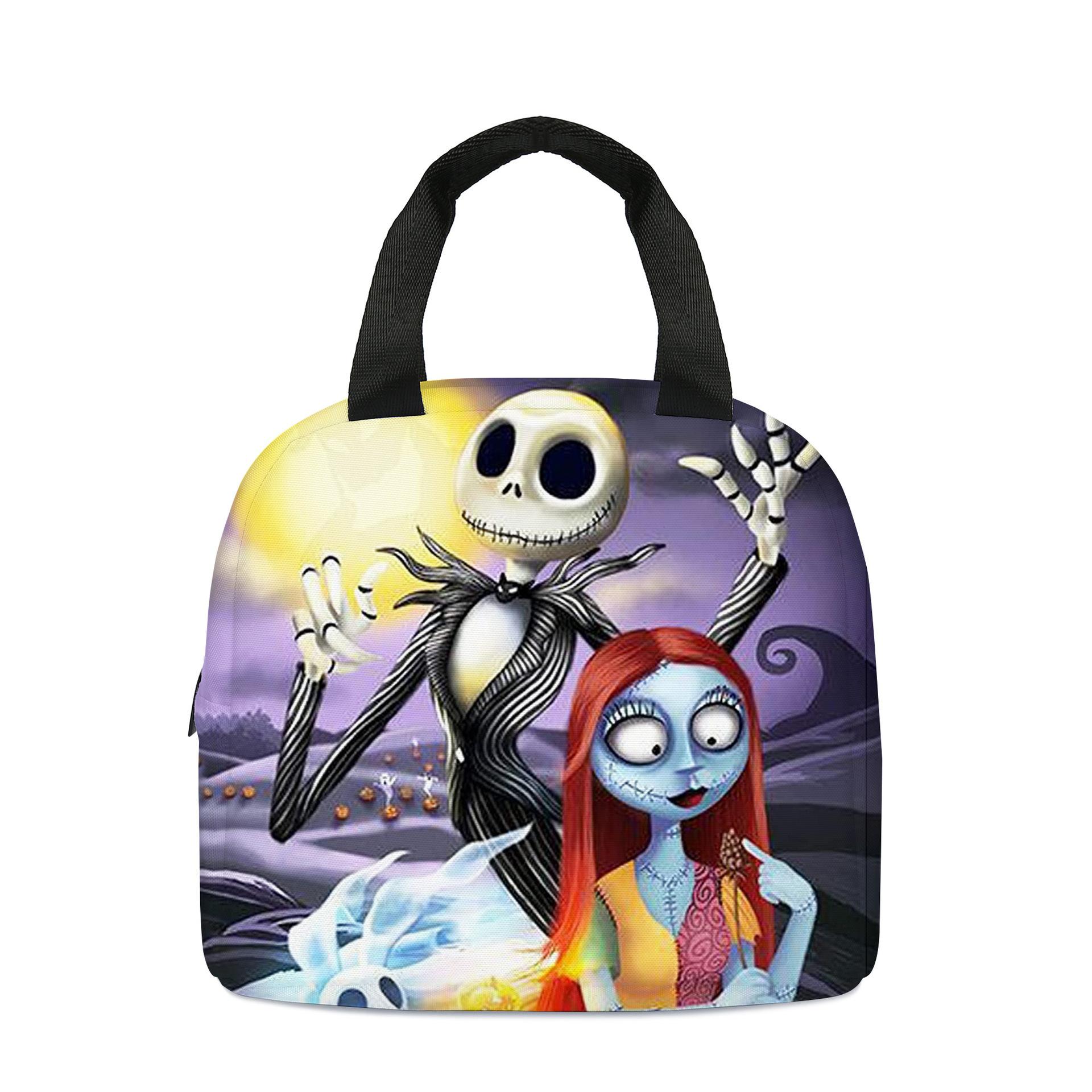 

The Nightmare Before Christmas Christmas Eve Horror Lunch Bag Lunch Bag Ice Pack Handheld Lunch bag
