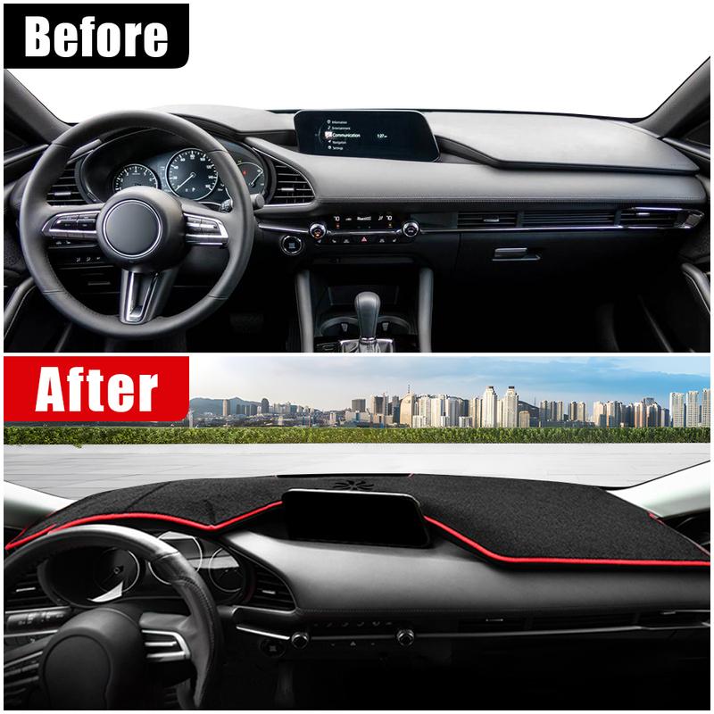 For Mazda 3 BP 2024 2025 Car Dashboard Sun Shade Cover trument Desk Non-Slip Mat Pad Accessories