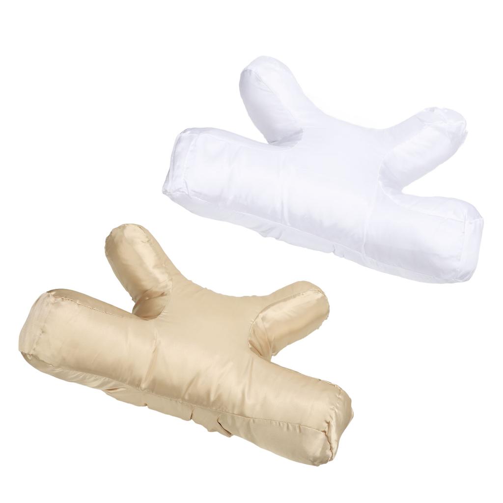 Zervikales Nackenkissen Ergonomisches Nackenstützkissen Weich mit Baumwolle gefüllt Anti-Nackensteifigkeitskissen zum Schlafen