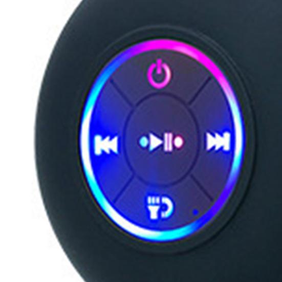 BTS-06 Kabelloser Lautsprecher HiFi Freisprechen IPX4 Wasserdicht Bluetooth-kompatibel Mini Wandmontage-Lautsprecher für Zuhause