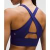 Lululemon Lightlift Sports Bra  Medium Support  B C Cup Deep Sea Blue