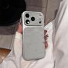 iPhone 17 Pro Large Window Case with Gauze and Side Stickers for 14, 15, 16 Pro Models