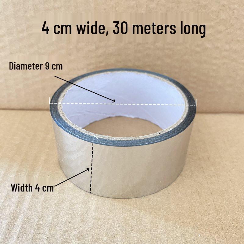 PAP High-Strength Solar Insulation Aluminum Foil Tape - Waterproof, Sunscreen, Anti-aging, Tensile Plastic Tape