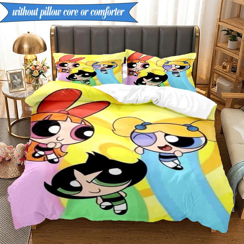 Power police  Adventure 3pcs K-pop music group Bedding set,Ideal for Bedroom, Dormitory,Including Duvet Cover And 2pcs Pillowcases,Fan gifts
