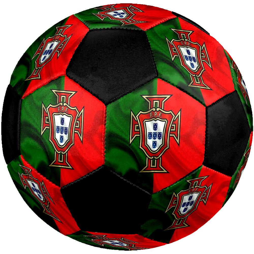 1 pz Pallone da Calcio Nazionale del Portogallo Taglia 5 Pallone da Calcetto Indoor alla Moda Colorato Gioco in Cortile - Ottimo Regalo per Appassionati di Sport HE51