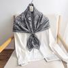 Korean Japanese Sweet Floral Square Scarf Women Summer Decorative Neck Scarf