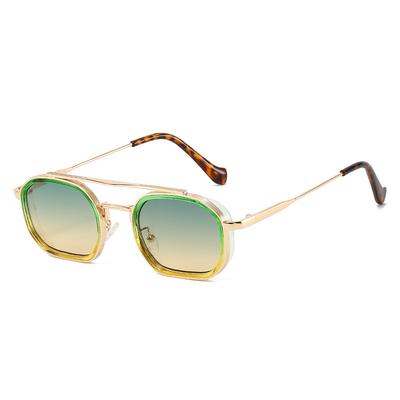 New Square Pilot Metal Sunglasses Women Men Retro Shades Brand Female Luxury Sun Glasses Fashion Oculos De Sol Feminino UV400