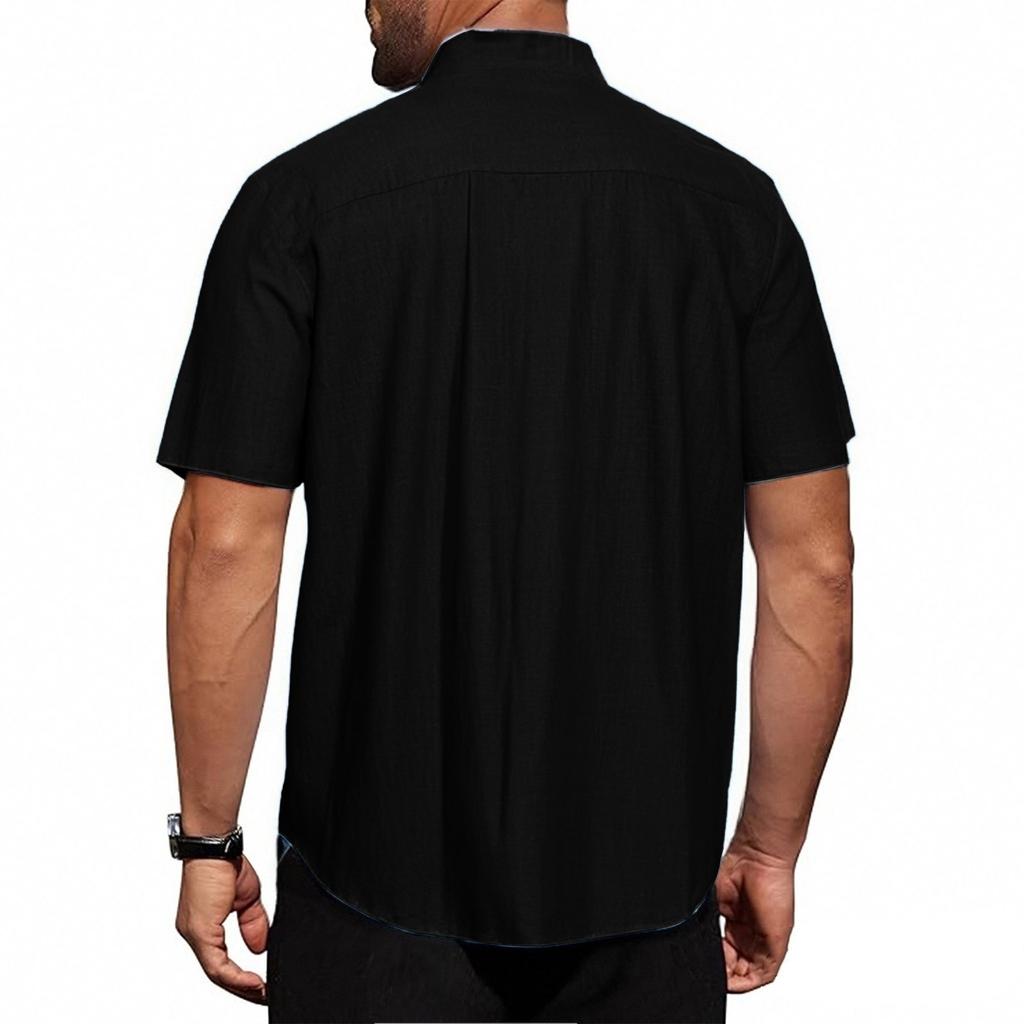 Men's Vintage Linen Casual Loose Shirt