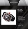 2020 European-American Diamond Skull Six-Hand Quartz Barrel Men's Watch