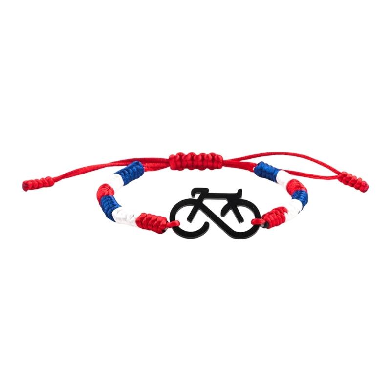 Comfortable Fit Sports Braided Bracelet for Any Occasions Featuring Adjustable Designs Football Tennis Cycling