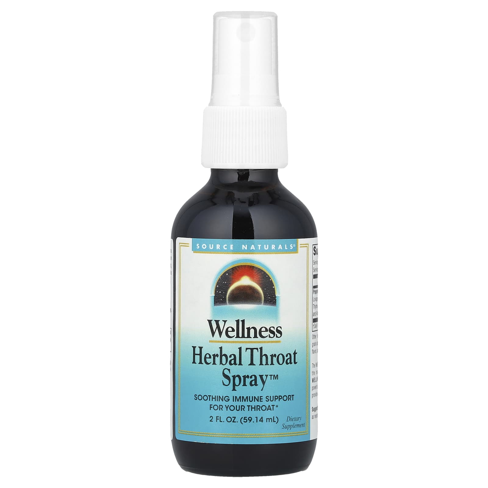 

Спрей для горла Wellness Herbal, 2 жидких унции (59,14 мл)