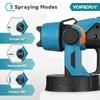 Yofidra 1000ML Electric Spray Gun Powerful Portable Paint Sprayer Cordless Auto Furniture Coating Airbrush For Makita 18V Battery