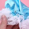 Floral Lace Elastic Drawstring Satin Male Bulge Pouch Mini Briefs Underwear Gay Men Underwear